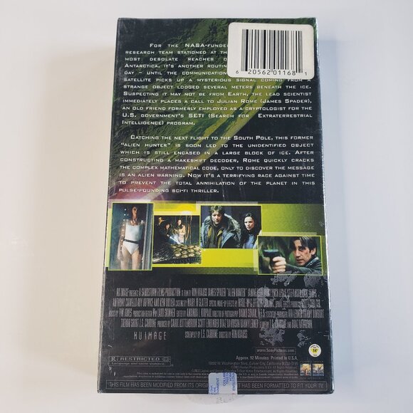 Sealed New In Box Alien Hunter VHS Movie - Picture 2 of 6